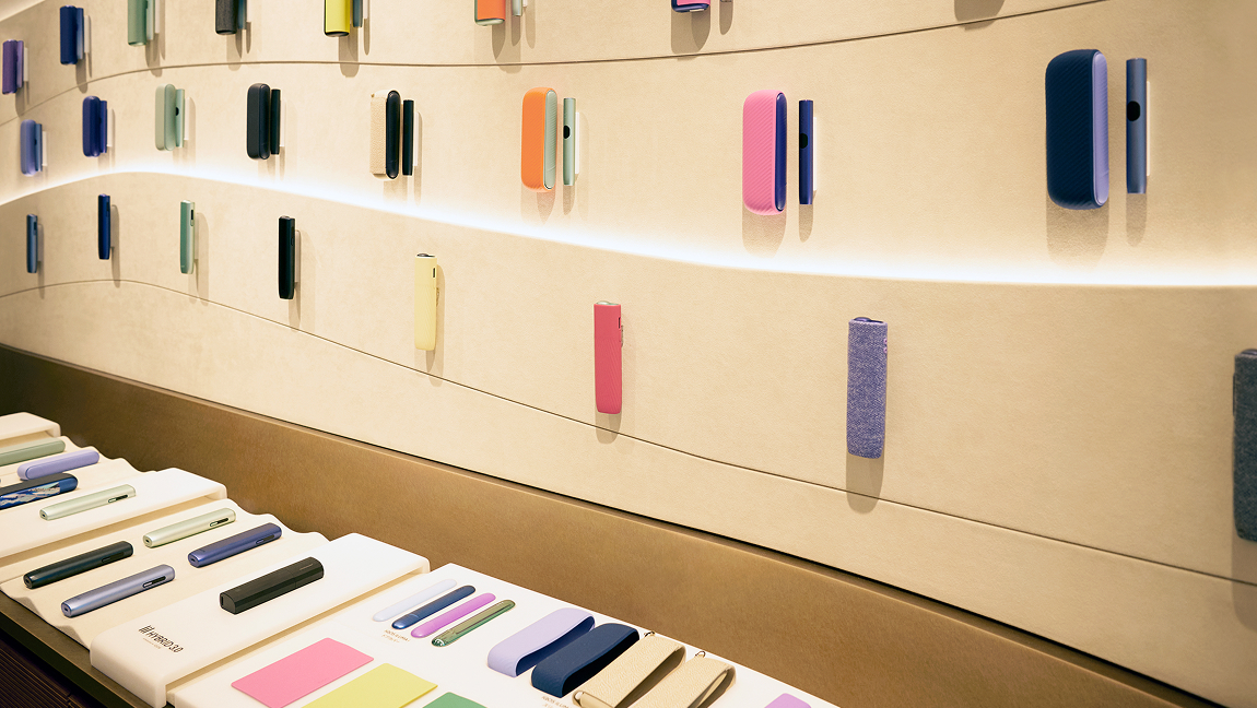 IQOS フラッグシップ 銀座 新店舗 商品の購入