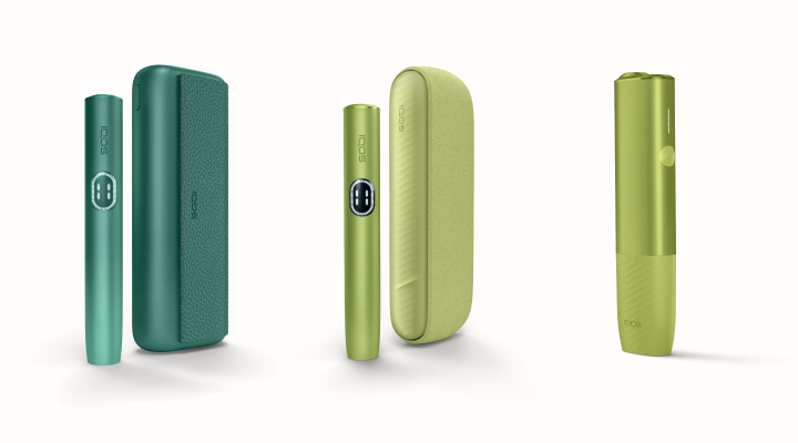 IQOS ILUMA i Green line-up