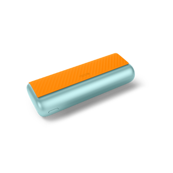 IQOS_ILUMA-I_ILUMAIL24_CUSTOM-PRIME-CHARGER-W-WRAP-BREEZEBLUE_WARMORANGE-RGB-CGI_EN-OC