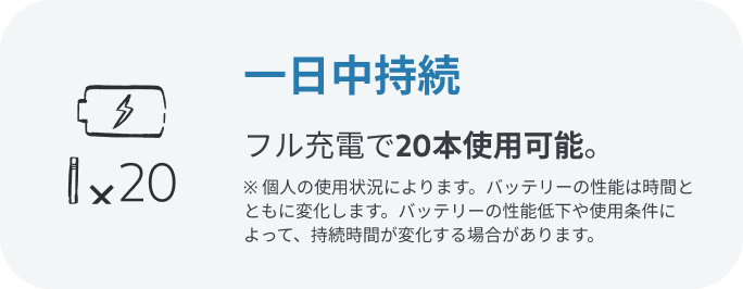 一日中持続