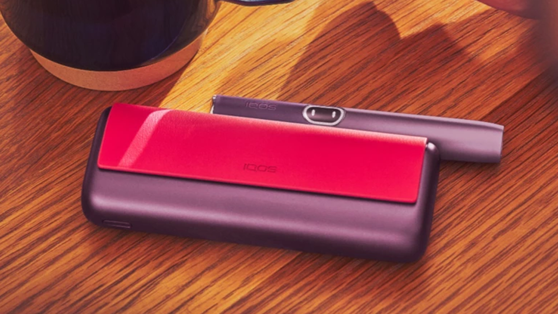 IQOS イルマ i プライム ガーネットレッドとアクセサリー