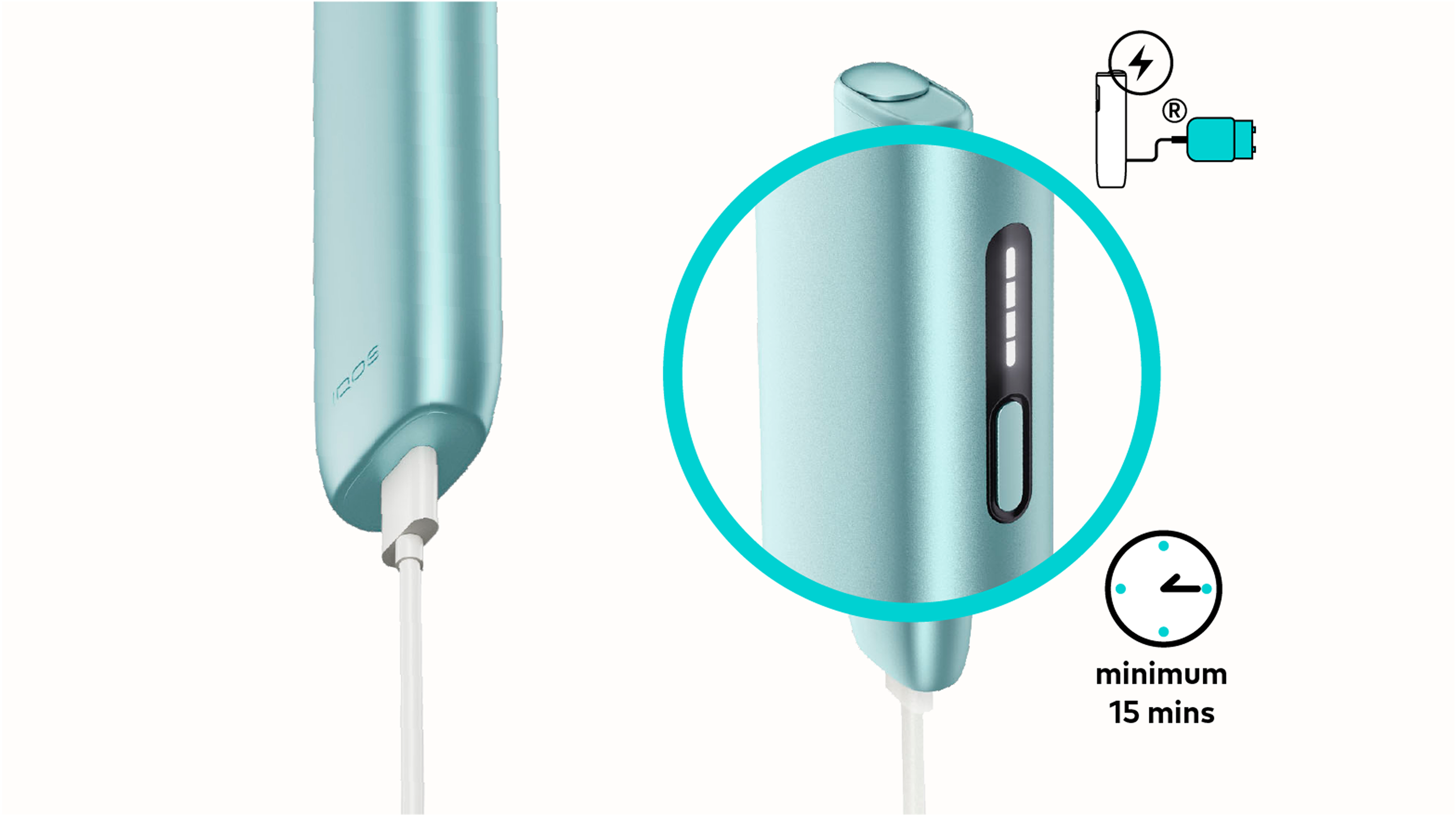 IQOS ILUMA PRIMEのパワーケーブル・チャージングアダプター