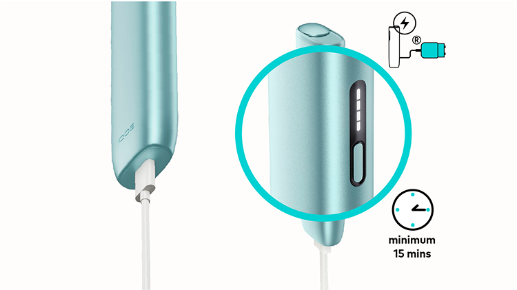 IQOS ILUMA i ONEとチャージングケーブル・パワーアダプター