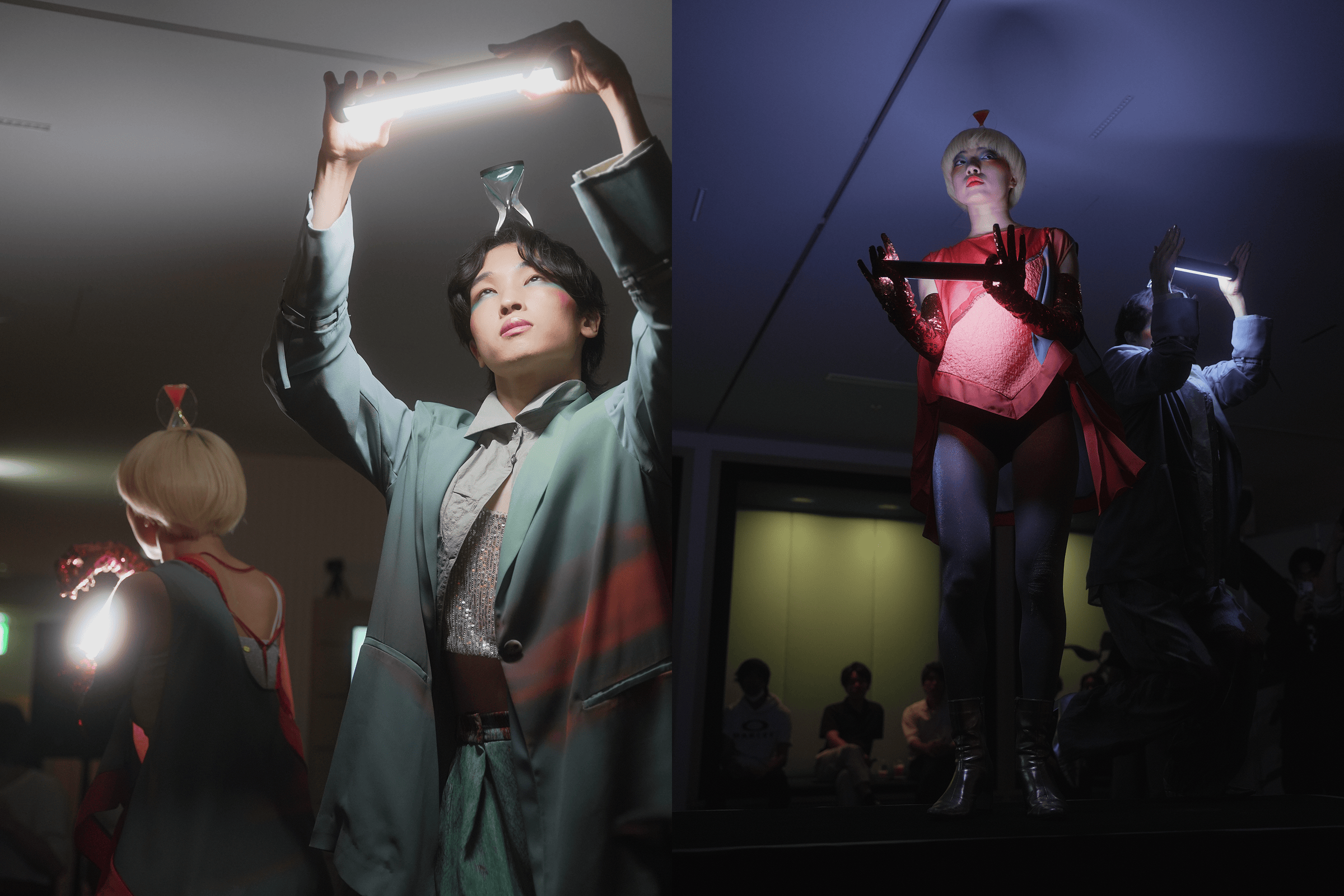 アオイツキのライブパフォーマンス