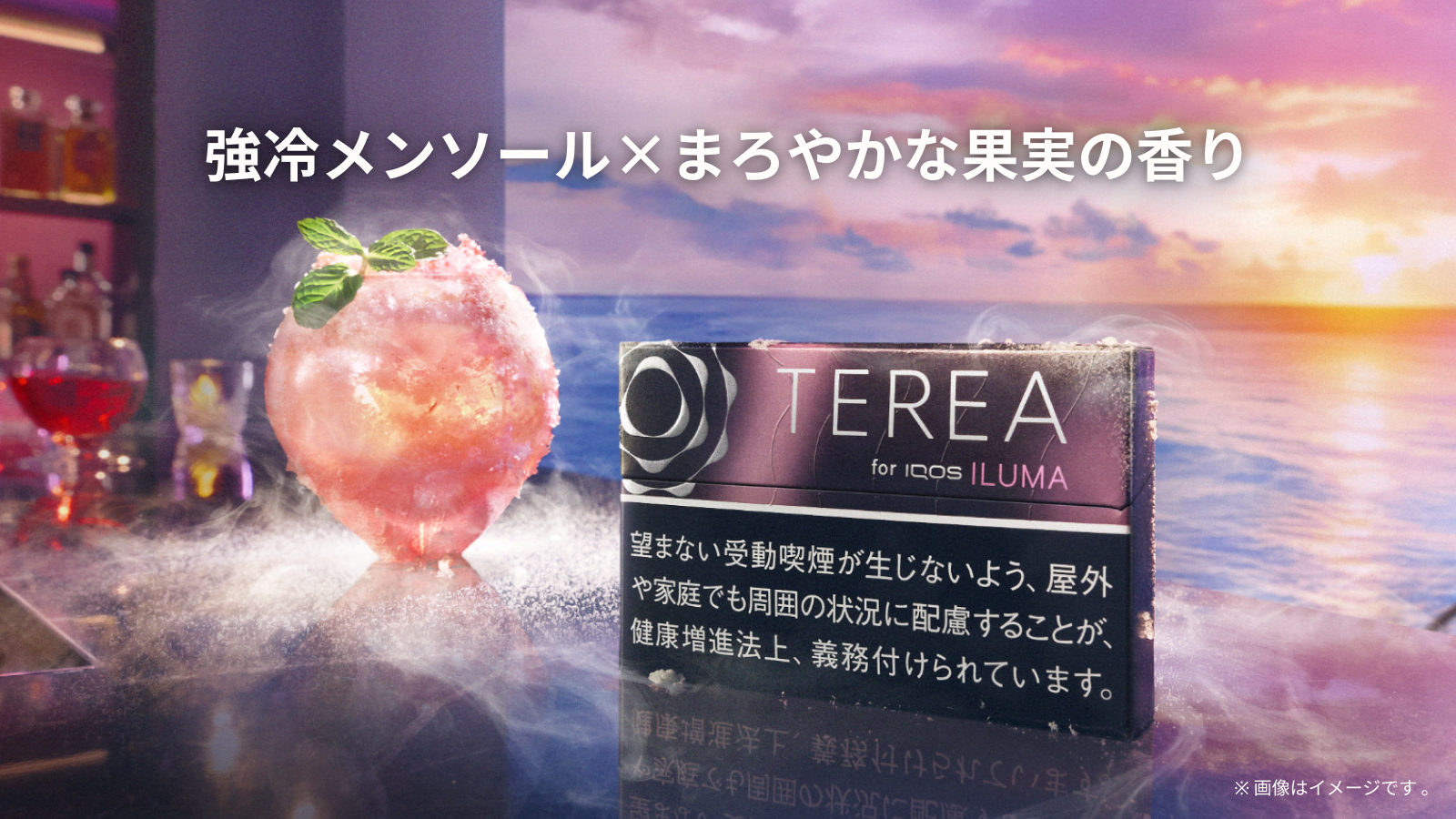 テリア ブラック フューシャ メンソール