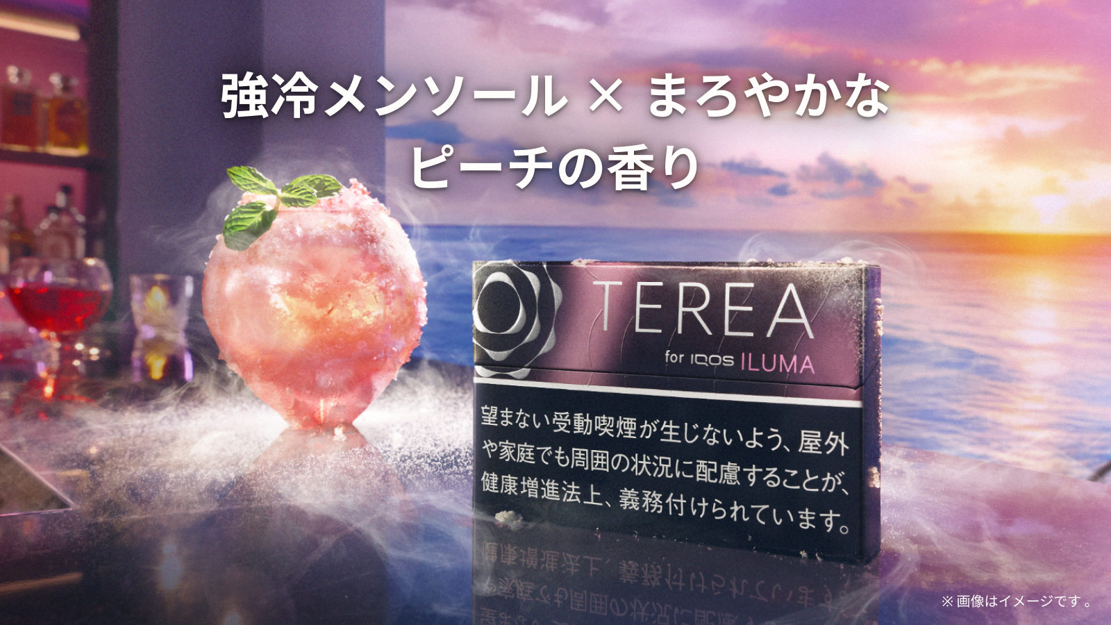 テリア ブラック フューシャ メンソール