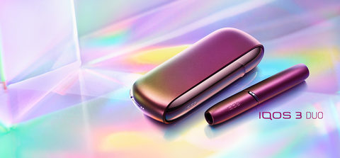 加熱式タバコ「IQOS 3 DUO」の限定カラー「“プリズム”モデル」が2/22 