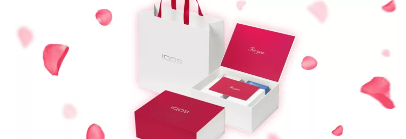 特別なギフトボックスでIQOSを贈ろう。