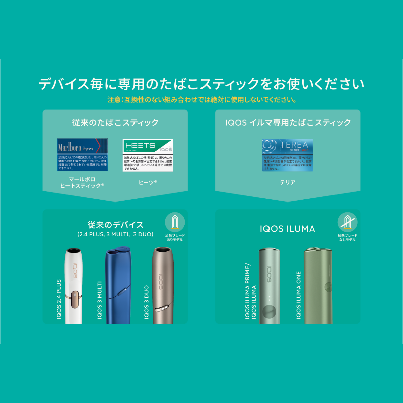 TEREAは ILUMA専用